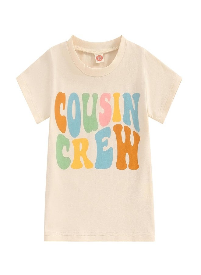 Ayalinggo Cousin Crew Toddler Baby Boy Girl Big Cousin Little Cousin Matching Outfits T Shirt Top Summer Clothes Cousin Crew Tee 5-6 Years - Image 1